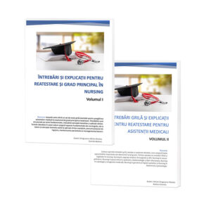 Pachet cu 2 Volume cu Întrebări Grilă și Explicații pentru Examenul de Reatestare